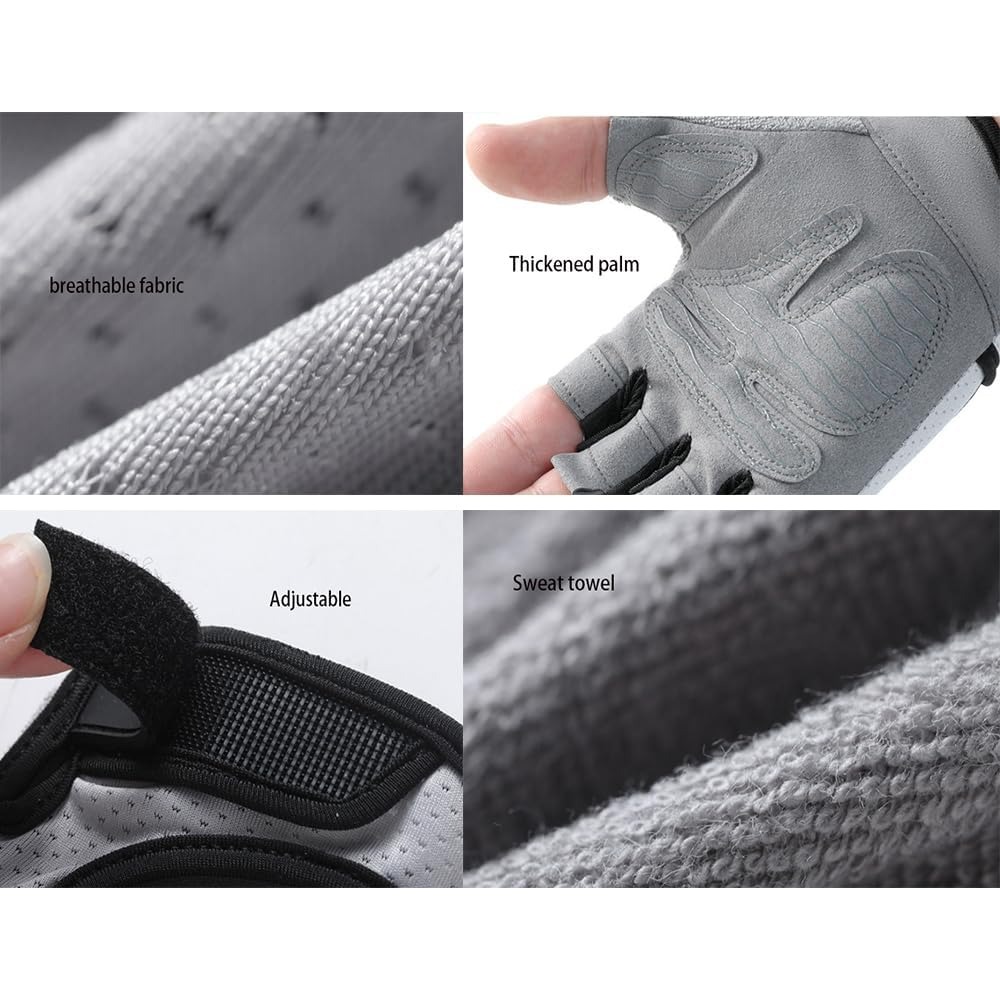Workout Glove Gym - Luvas de Treino Sem Dedos para