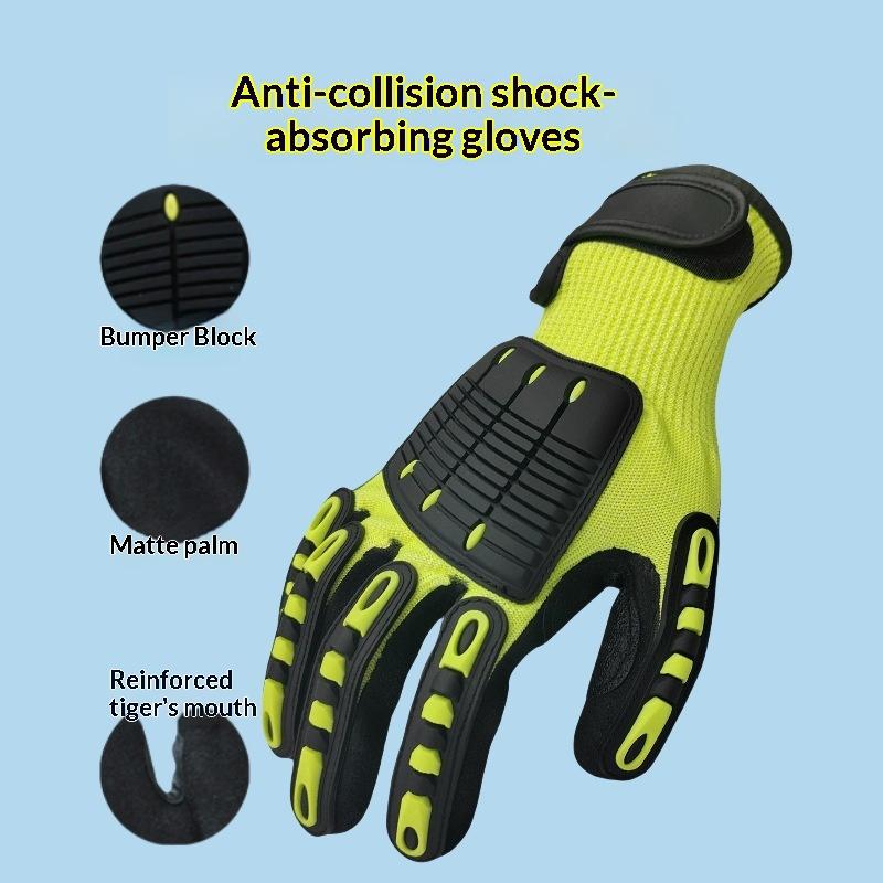 Nitrile Mechanic Glove - 1 Par de Luvas de Trabalho