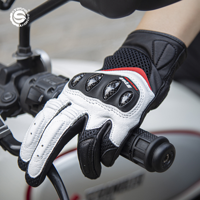 Motorcycle Glove Knuckle - Luvas de Motocicleta Femininas STAR FIELD