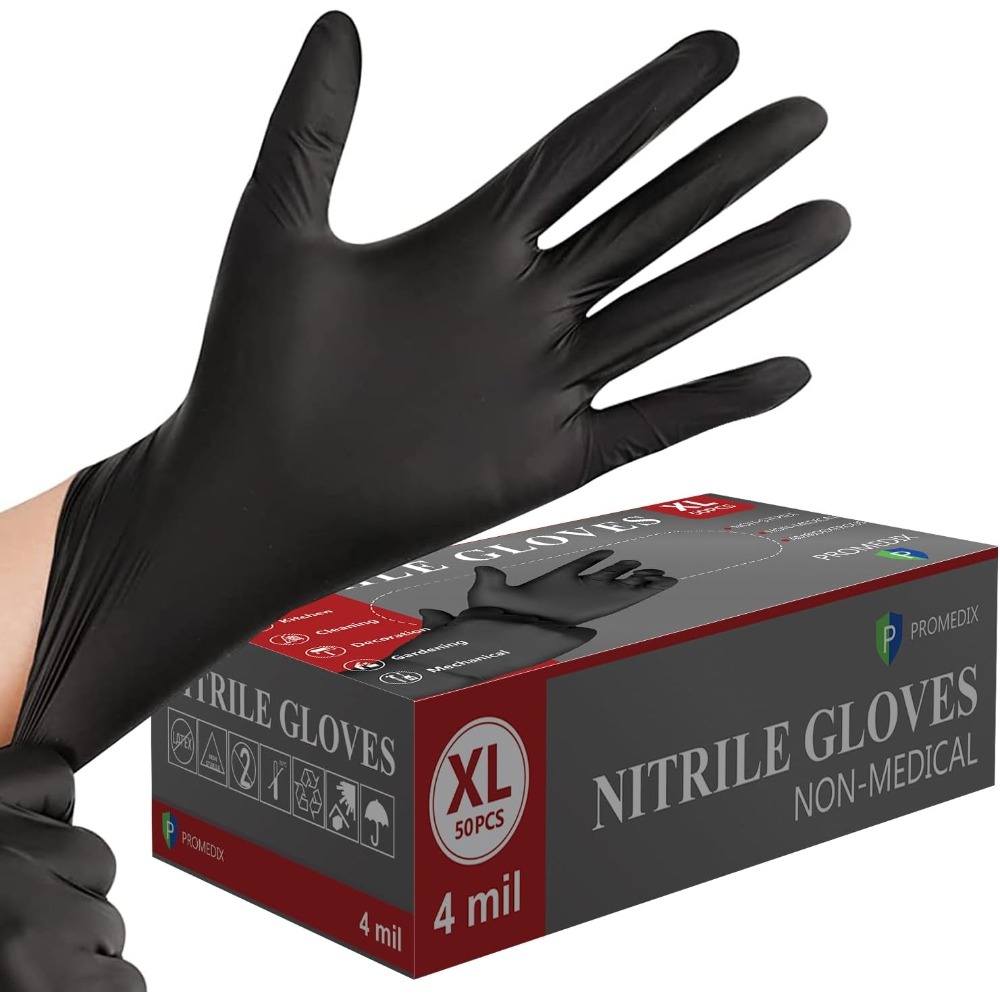 Exam Glove Nitrile - Luvas Descartáveis de Nitrilo 4 Mil,