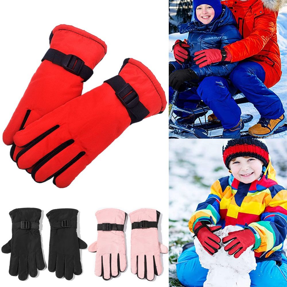 Ski Glove Waterproof - Novas crianças adulto inverno neve luvas