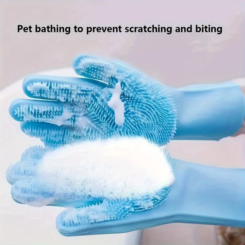Rubber Glove Cleaning - Luvas de Silicone Multifuncionais para Cuidado