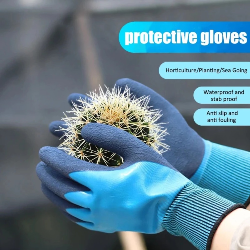 Gardening Glove Waterproof - Luvas de Jardinagem Impermeáveis Anti-Furo e