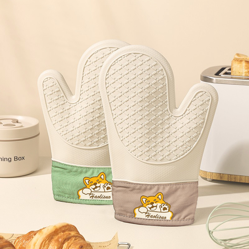 Oven Mitt Silicone - Luvas de forno resistentes ao calor