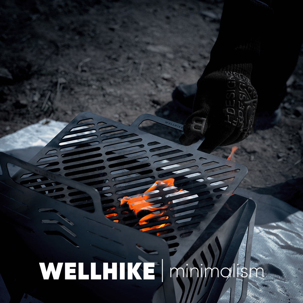 Oven Mitt Silicone - Luvas de acampamento resistentes ao calor