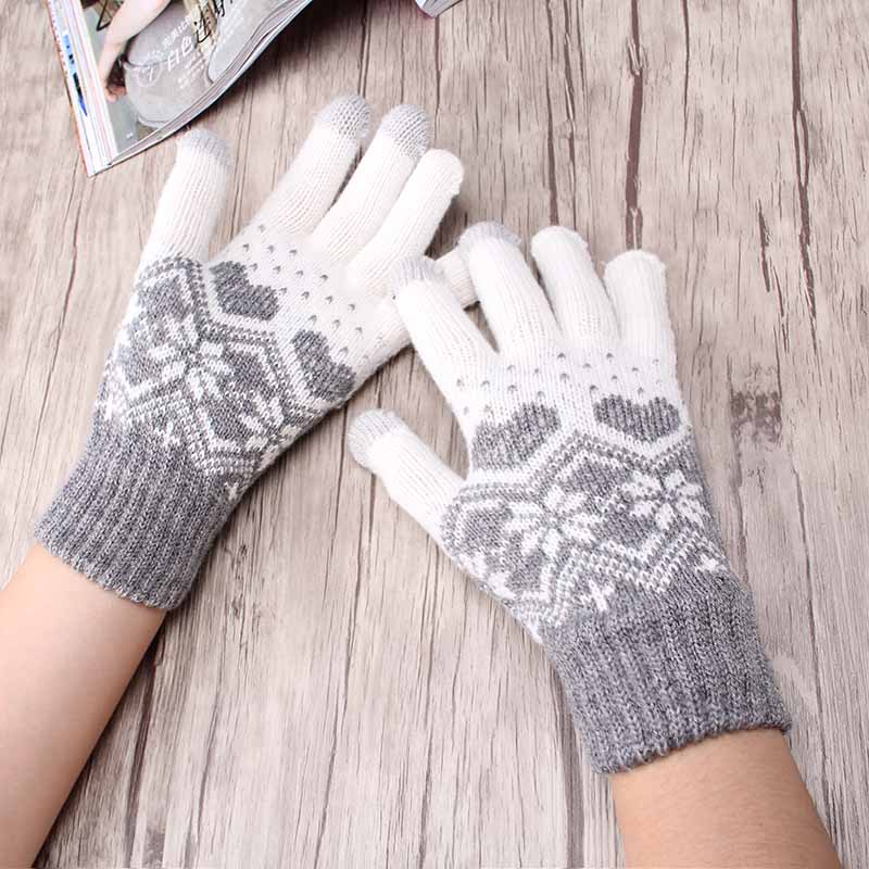 Luvas femininas de malha com t - Magic Touch Glove avaliação e preço