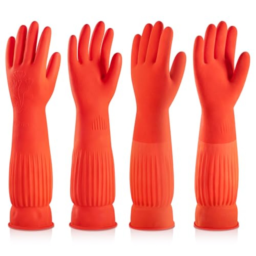 Luvas de Borracha para Limpeza - Dish Glove Rubber avaliação e preço