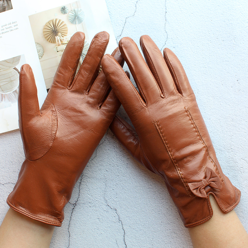 Inverno quente colorido luvas  - Leather Driving Glove avaliação e preço