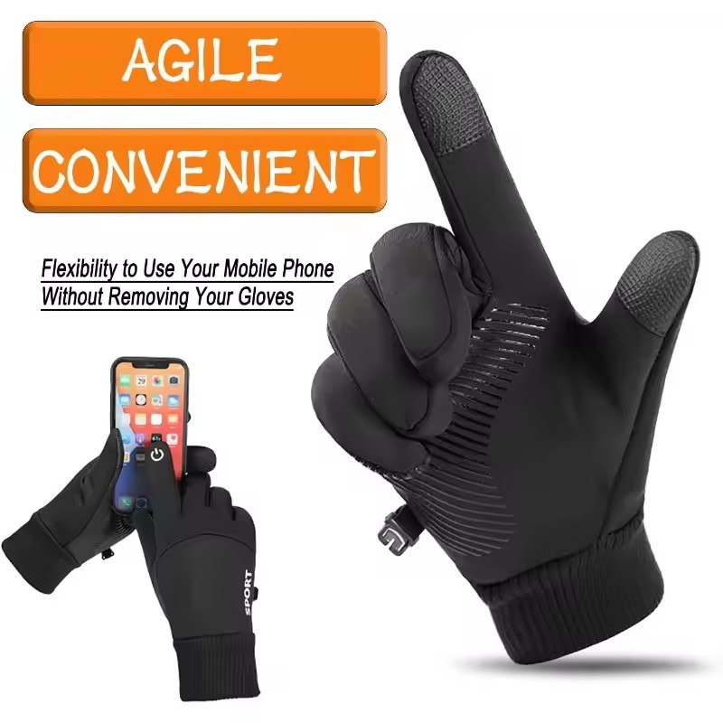 Inverno quente dedo cheio à pr - Ski Glove Waterproof avaliação e preço
