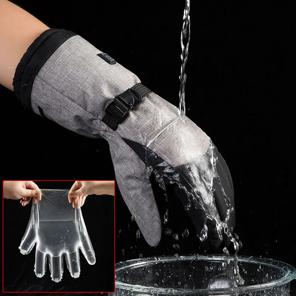 Luvas térmicas elétricas do aq - Winter Glove Insulated avaliação e preço