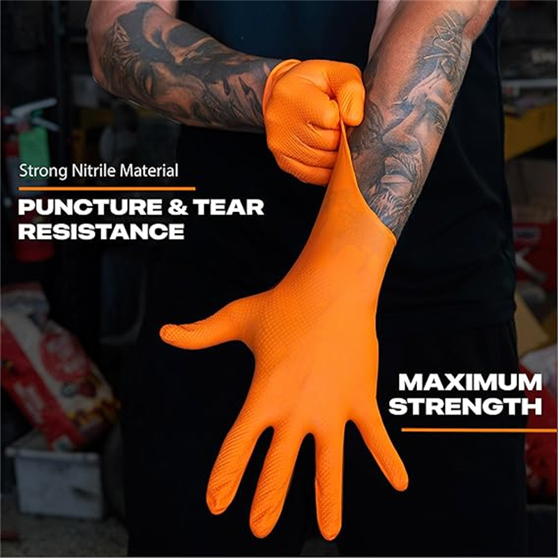 8mil luvas industriais resiste - Nitrile Mechanic Glove avaliação e preço