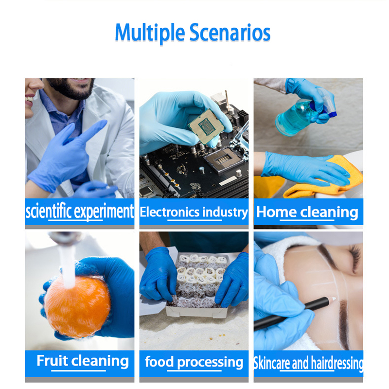 Luvas descartáveis ​​de nitril - Rubber Glove Cleaning avaliação e preço