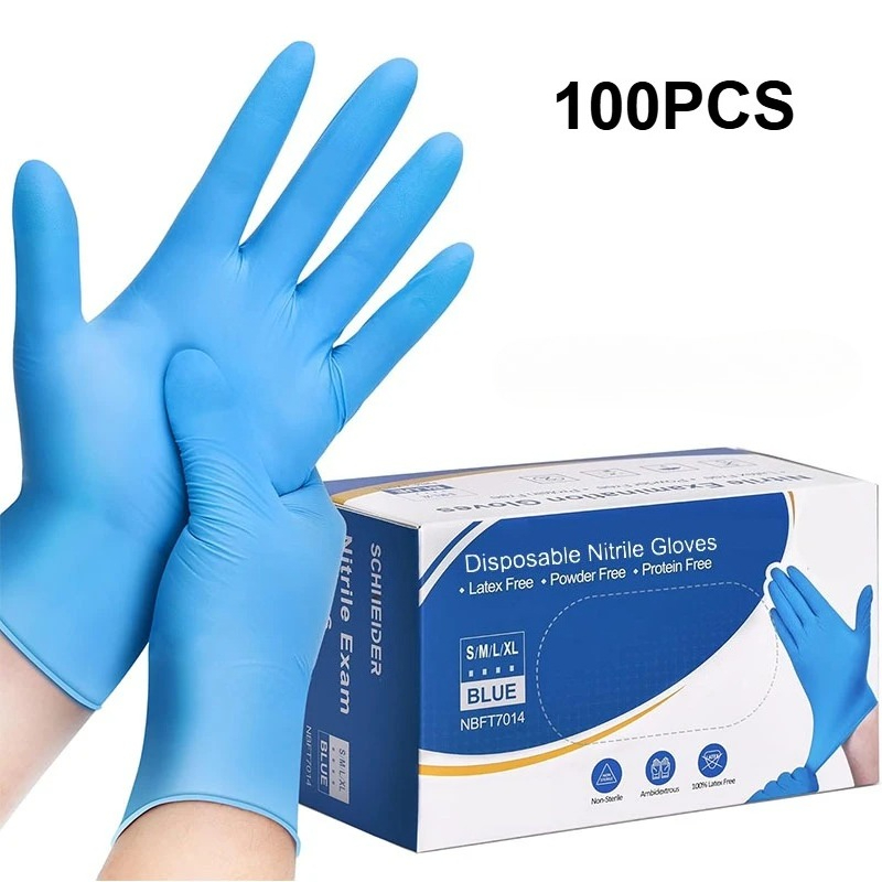 100PCS Luvas Descartáveis de N - Latex Disposable Glove avaliação e preço