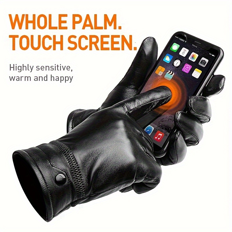 Bison denim luvas masculinas d - Leather Driving Glove avaliação e preço