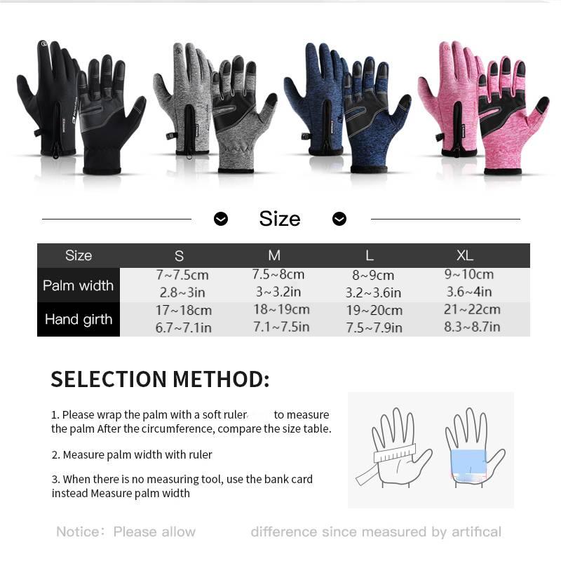 Luvas de Inverno com Zíper par - Gardening Glove Waterproof avaliação e preço