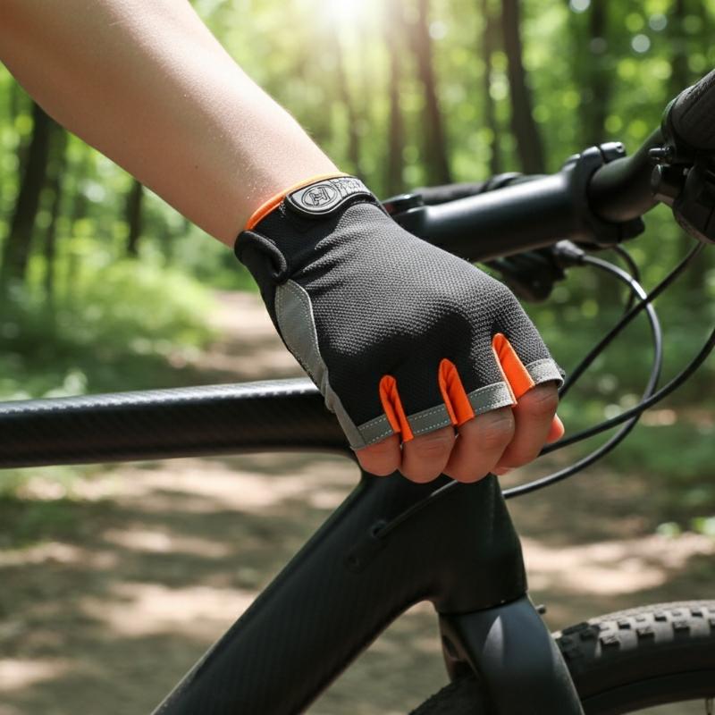 Luvas de Ciclismo Meio Dedo pa - Cycling Glove Padded avaliação e preço