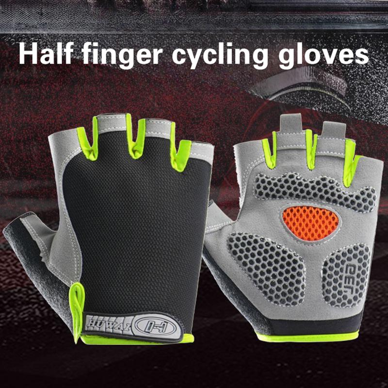 Luvas de Ciclismo Meio Dedo pa - Cycling Glove Padded avaliação e preço