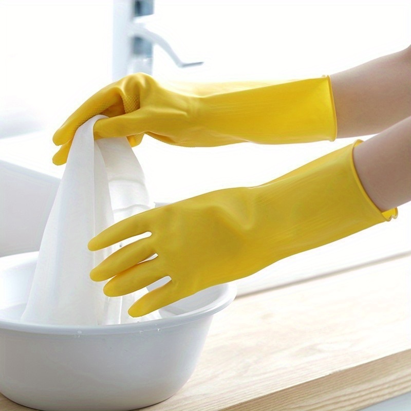 1 Par (2 peças) de Luvas de Bo - Dish Glove Rubber avaliação e preço