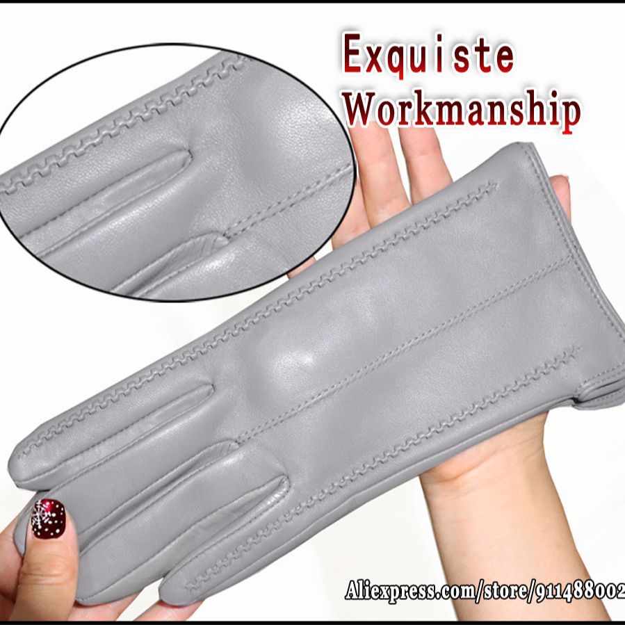Luvas de couro natural feminin - Leather Driving Glove avaliação e preço