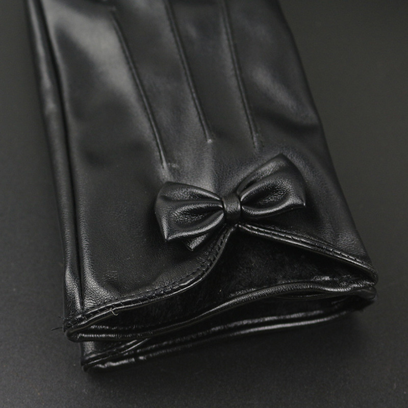 Luvas de couro com laço preto  - Leather Driving Glove avaliação e preço