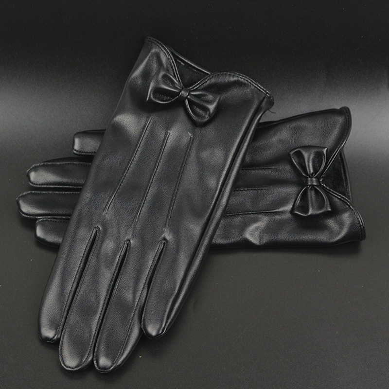Luvas de couro com laço preto  - Leather Driving Glove avaliação e preço