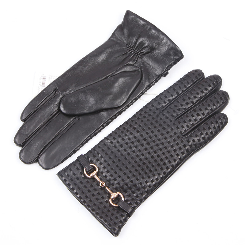 Luvas de couro real femininas  - Wool Glove Lined avaliação e preço