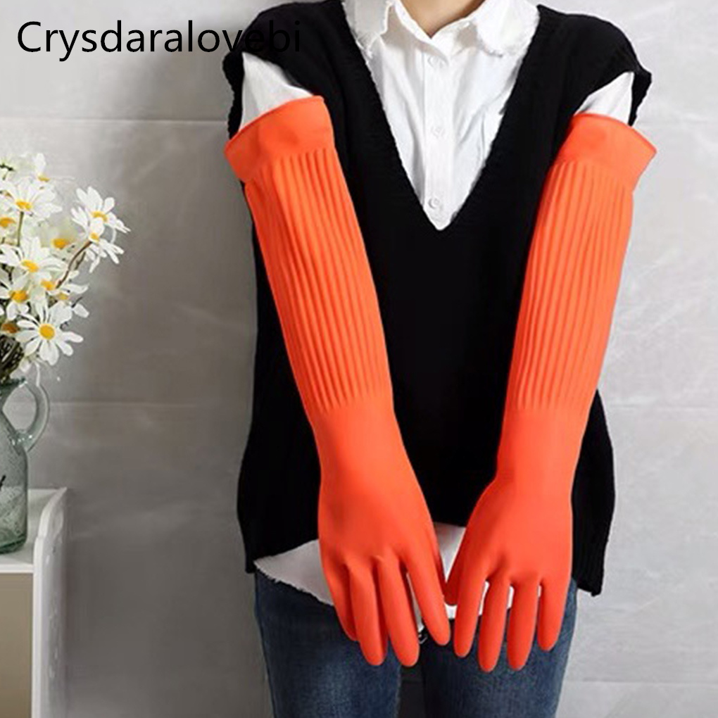 Luvas domésticas impermeáveis, - Rubber Glove Cleaning avaliação e preço