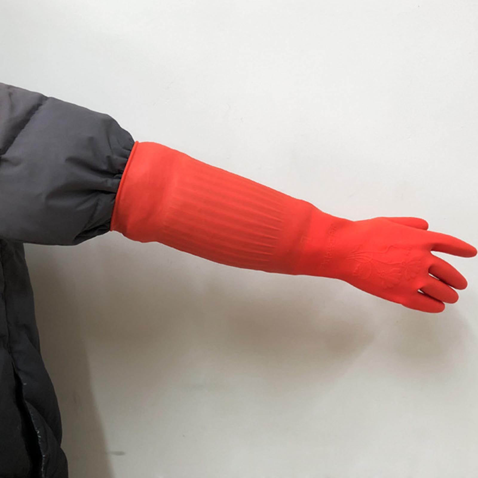 1 par flexível confortável luv - Dish Glove Rubber avaliação e preço