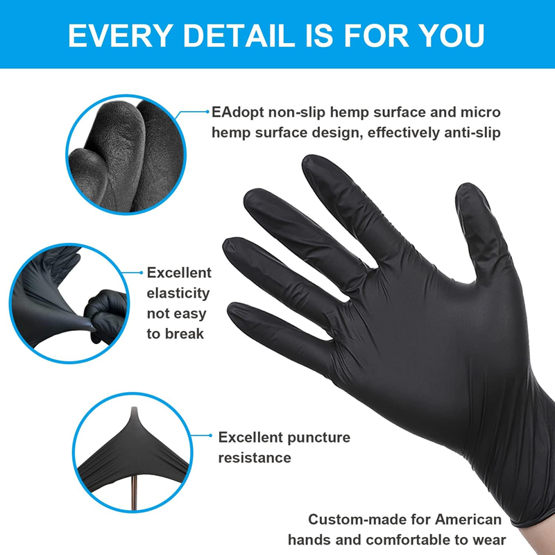 Luvas Descartáveis de Nitrilo  - Latex Disposable Glove avaliação e preço