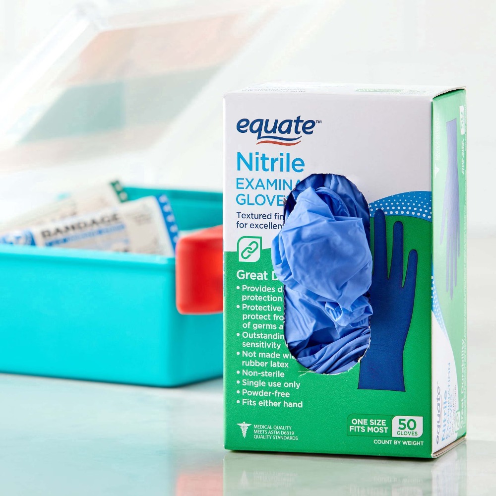 Luvas de Exame de Nitrilo Equa - Exam Glove Nitrile avaliação e preço