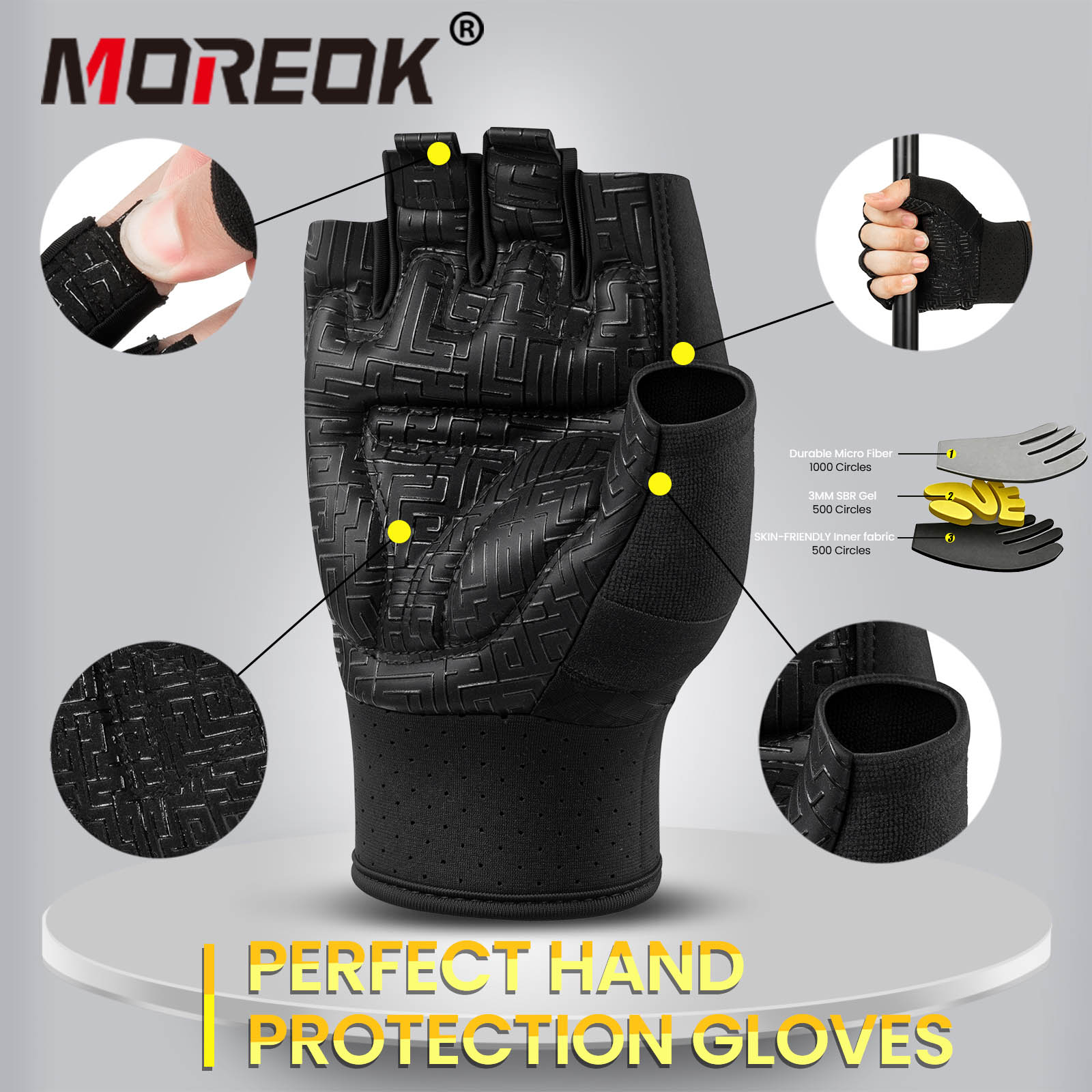 Luvas de Academia para Homens, - Workout Glove Gym avaliação e preço