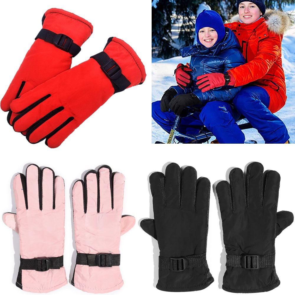 Novas crianças adulto inverno  - Ski Glove Waterproof avaliação e preço