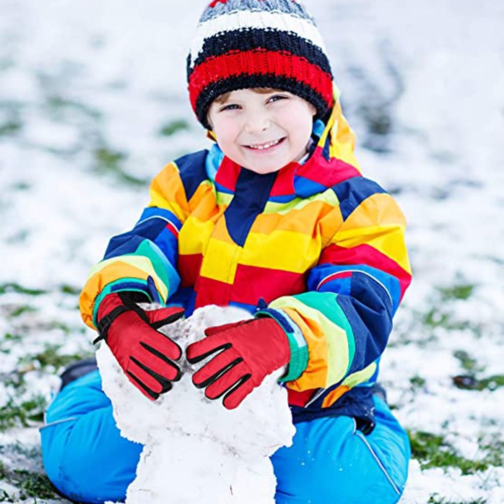 Novas crianças adulto inverno  - Ski Glove Waterproof avaliação e preço