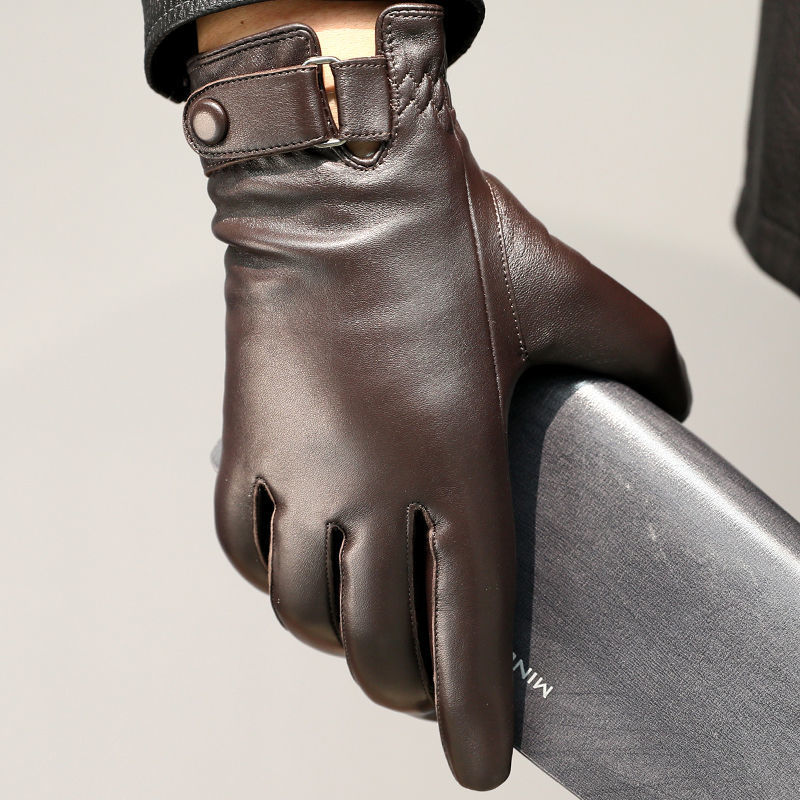 2024 luvas de couro de pele de - Leather Driving Glove avaliação e preço