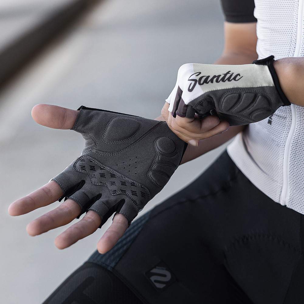 Santic unissex metade luvas de - Gardening Glove Waterproof avaliação e preço