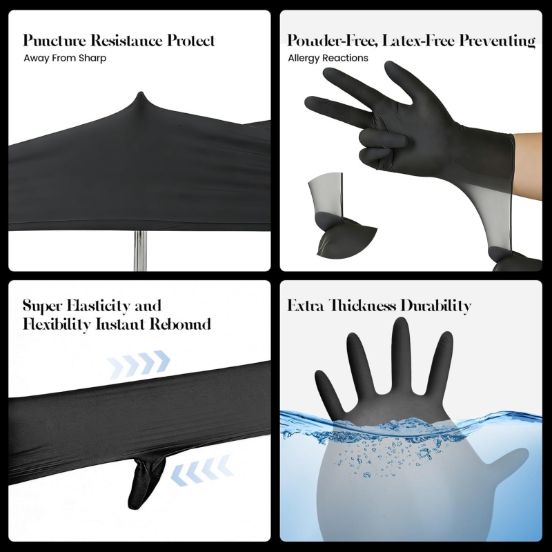 Luvas Descartáveis de Nitrilo  - Latex Disposable Glove avaliação e preço