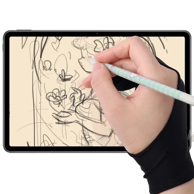 Luva de desenho palma rejeição - Touchscreen Glove Capacitive avaliação e preço
