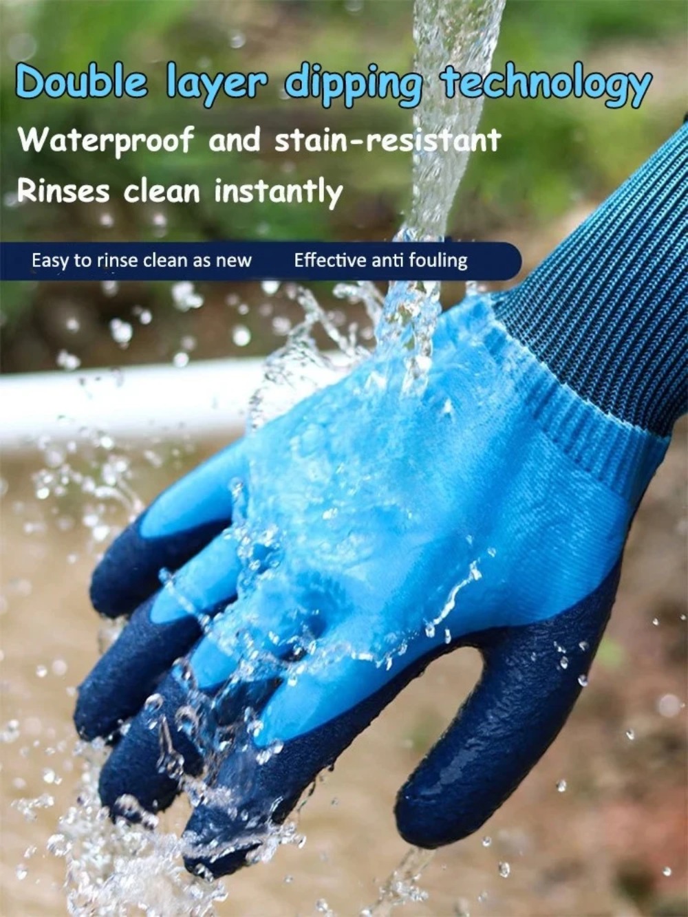 Luvas de Jardinagem Impermeáve - Gardening Glove Waterproof avaliação e preço