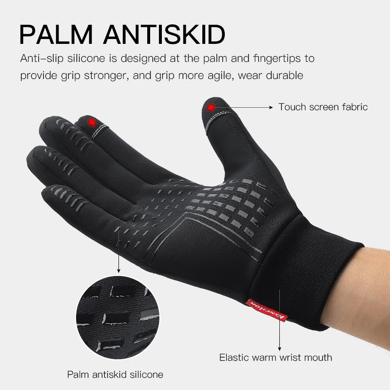 Luvas quentes inverno esportes - Magic Touch Glove avaliação e preço