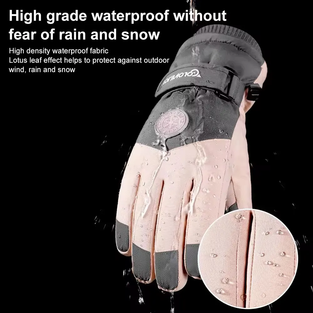 Luvas de esqui impermeáveis mu - Ski Glove Waterproof avaliação e preço