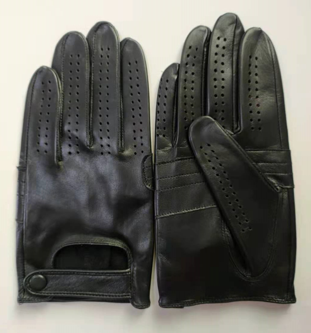 Moda masculina couro genuíno r - Leather Driving Glove avaliação e preço