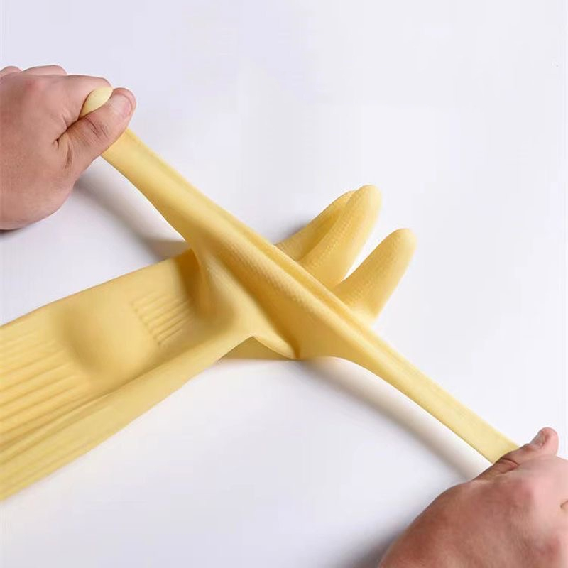 Luvas longas de borracha reuti - Dish Glove Rubber avaliação e preço