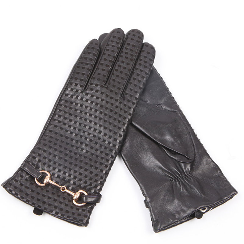 Outono inverno luvas de couro  - Wool Glove Lined avaliação e preço