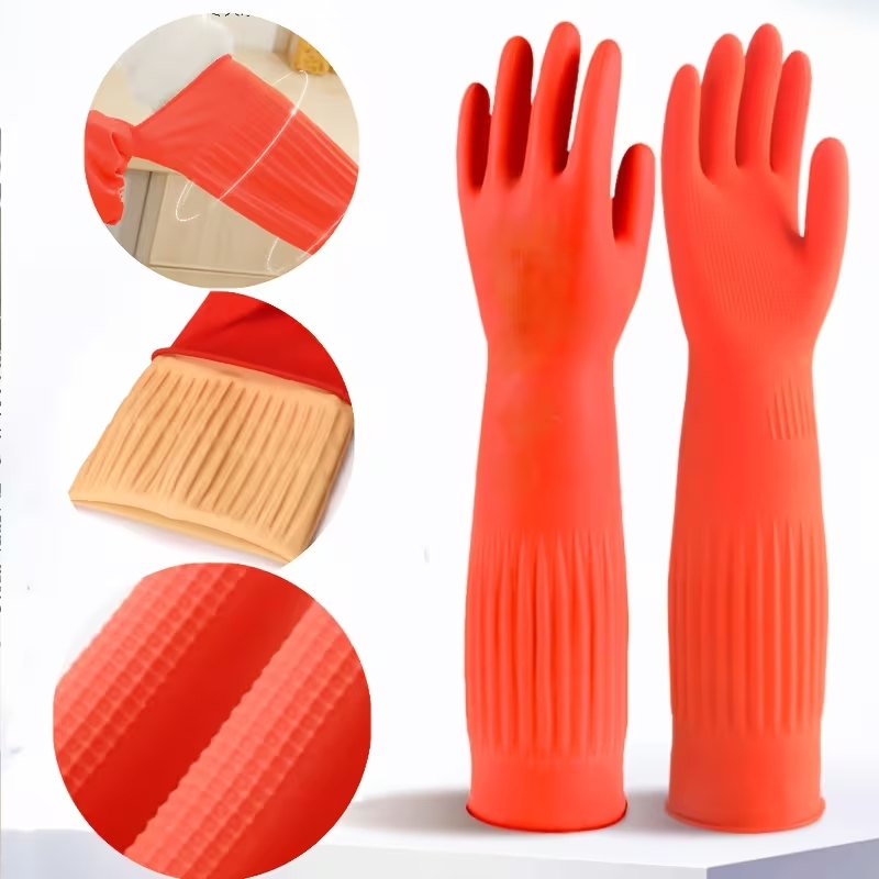 Luvas de borracha para limpeza - Dish Glove Rubber avaliação e preço
